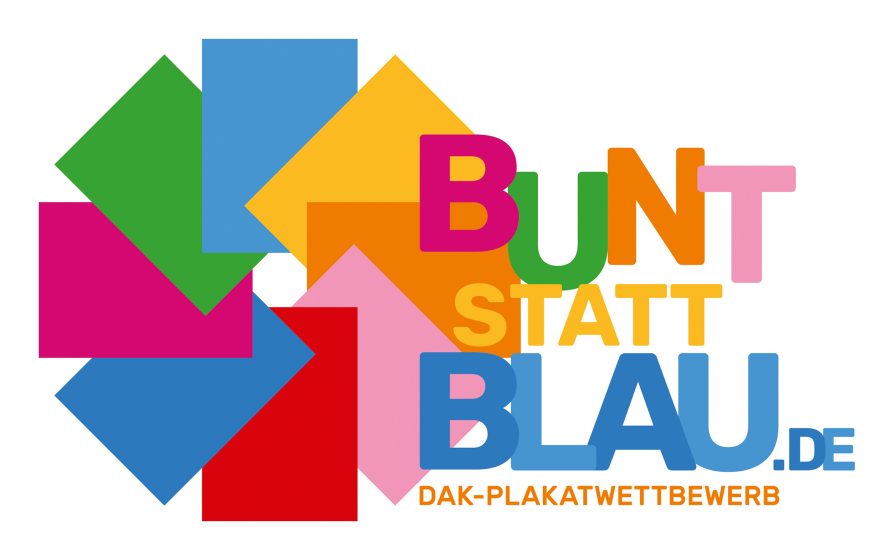 Logo Bunt statt Blau
