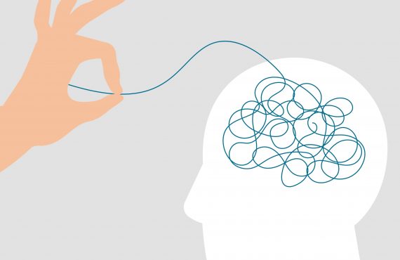 wirre Gedanken im Kopf